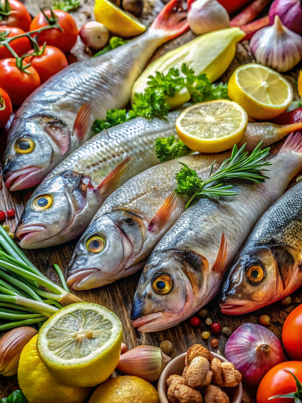 Ingrédients poisson blanc