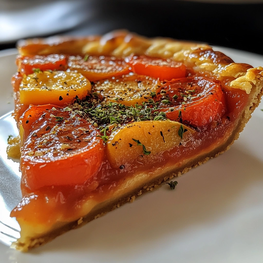 Tarte Tomate Moutarde