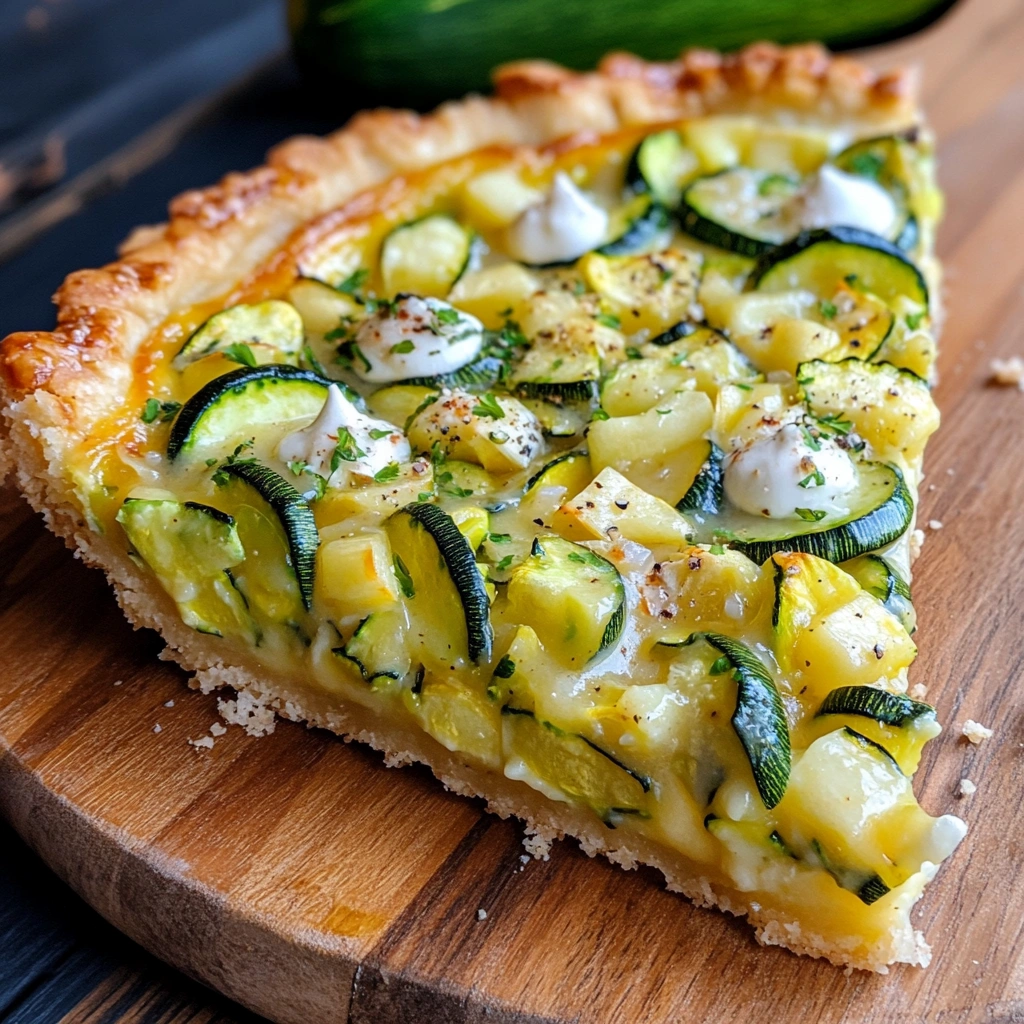 Tarte aux Courgettes