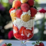 Verrine fraise mascarpone