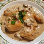 blanc de poulet en sauce