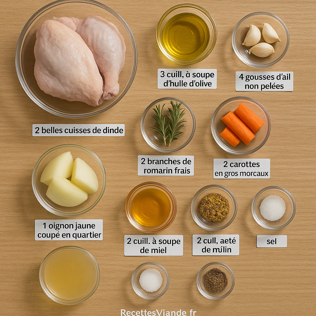 cuisse de dinde recette