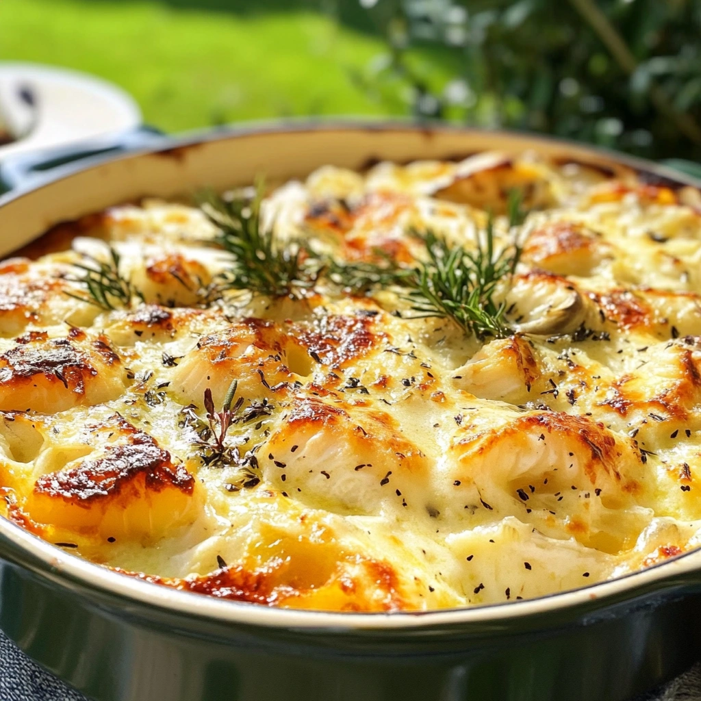 gratin de poisson