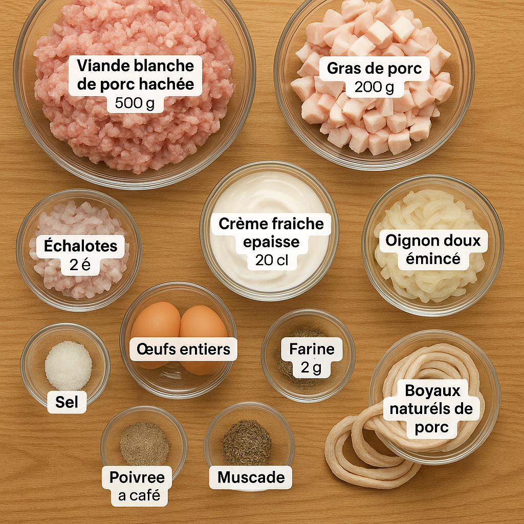 recette boudin blanc