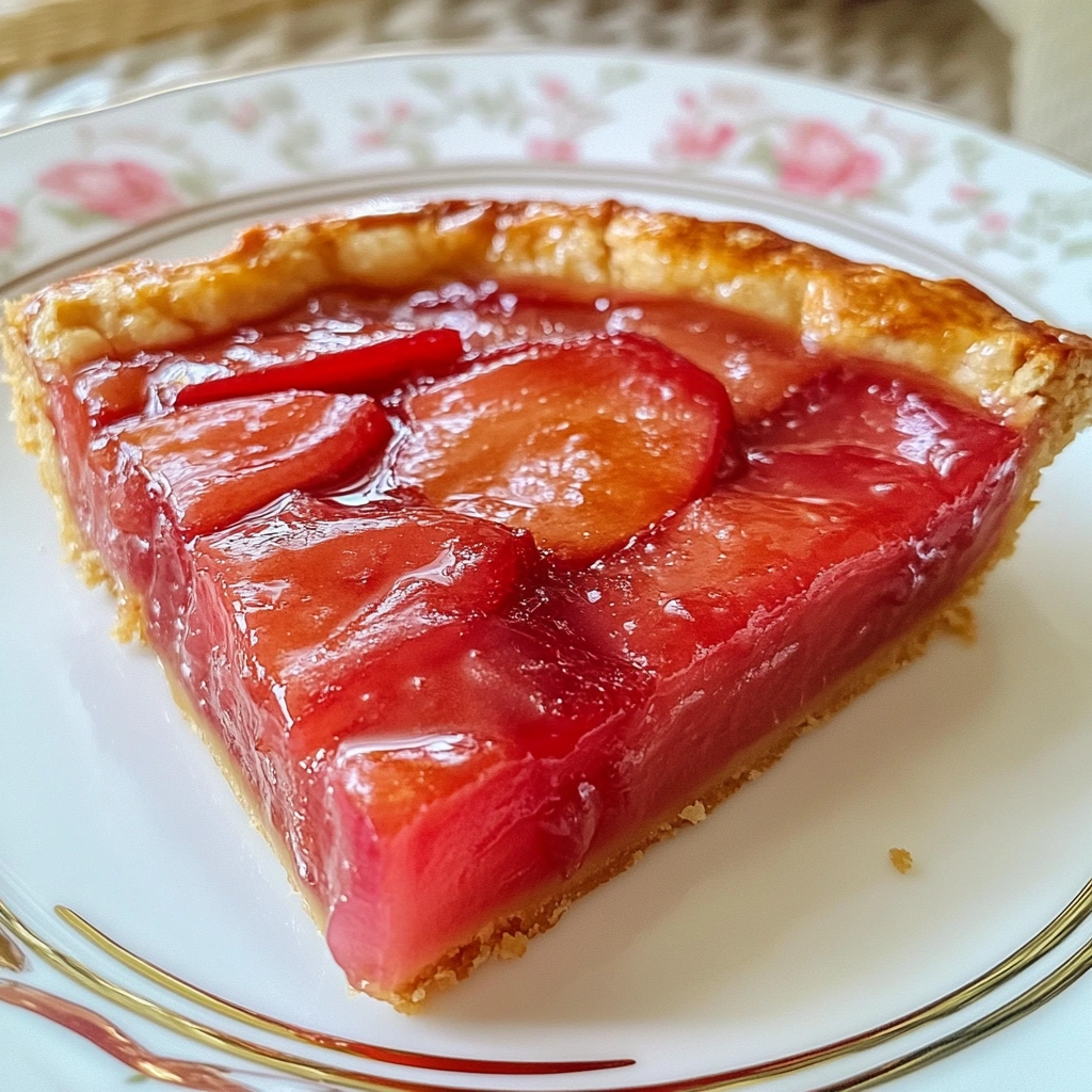 Tarte à la Rhubarbe