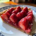 tarte aux fraises sans crème pâtissière