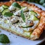 Tarte courgette ricotta