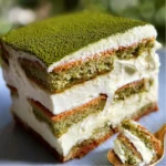 Tiramisu au Matcha