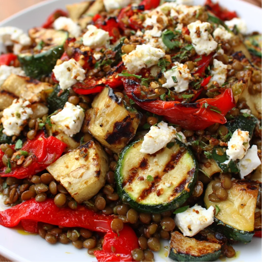 Salade de lentilles
