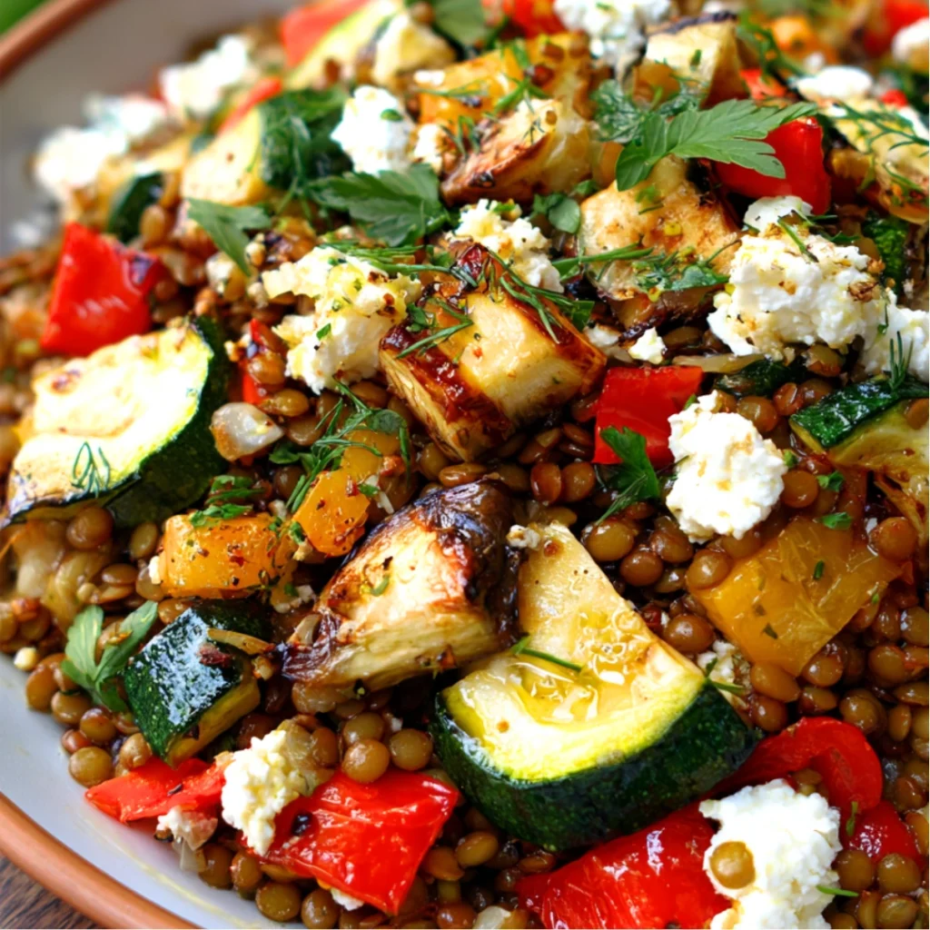Salade de lentilles