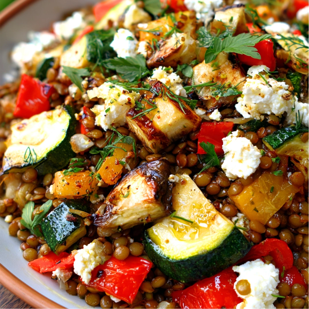 Salade de lentilles